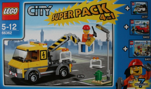 66362-1 City Super Pack 4 in 1