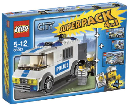 66363-1 City Super Pack 4 in 1