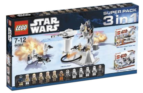 66364-1 Star Wars Super Pack 3 in 1