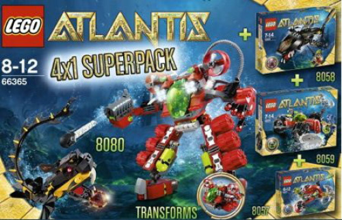 66365-1 Atlantis Super Pack 4 in 1