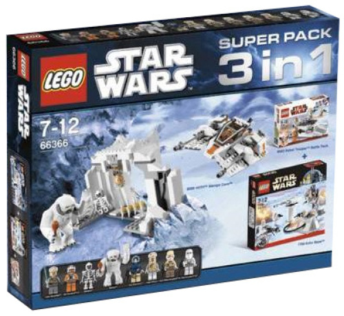 66366-1 Star Wars Super Pack 3 in 1