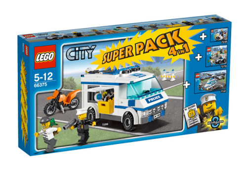 66375-1 City Super Pack 4 in 1