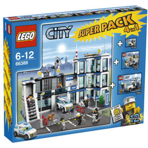 66388-1 City Super Pack 4 in 1
