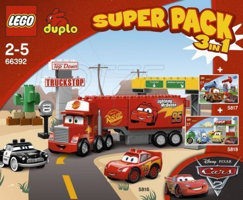 66392-1 Cars Super Pack 3-in-1