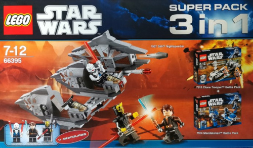 66395-1 Star Wars Super Pack 3 in 1