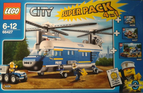 66427-1 City Police Super Pack 4-in-1