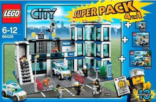 66428-1 City Police Super Pack 4-in-1