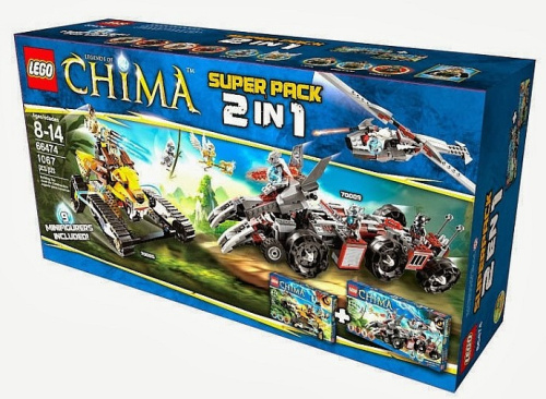 66474-1 LEGO Chima Super Pack