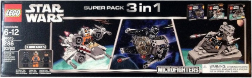 66515-1 Microfighter Super Pack 3 in 1