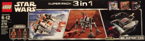 66533-1 Microfighter 3 in 1 Super Pack