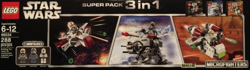 66534-1 Microfighter 3 in 1 Super Pack