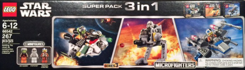 66542-1 Microfighters Super Pack 3 in 1