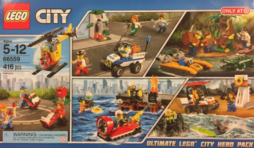 66559-1 Ultimate LEGO City Hero Pack