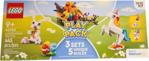 66783-1 Colourful Animals Play Pack