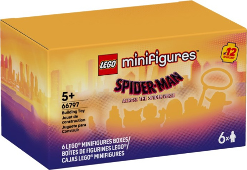 66797-1 LEGO Minifigures - Spider-Man: Across the Spider-Verse Series Box of 6 random packs