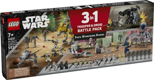66821-1 Star Wars: Trooper & Droid Battle Pack