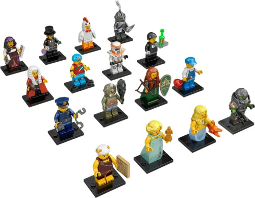 71000-17 LEGO Minifigures - Series 9 - Complete