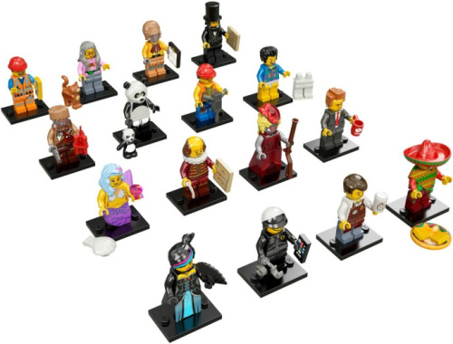 71004-17 LEGO Minifigures - The LEGO Movie Series - Complete
