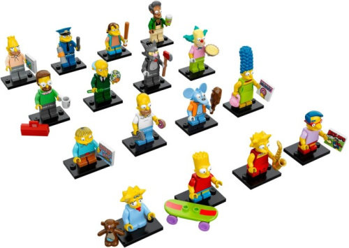 71005-17 LEGO Minifigures - The Simpsons Series - Complete