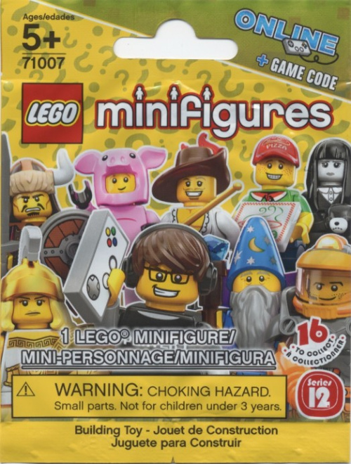 71007-0 LEGO Minifigures Series 12 Random bag