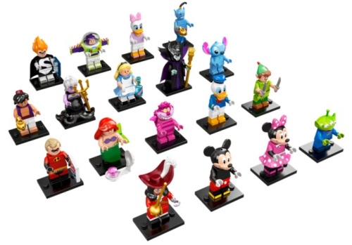 71012-19 LEGO Minifigures - Disney Series - Complete