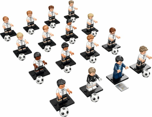 71014-17 LEGO Minifigures - DFB Series - Complete