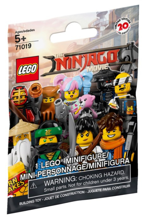 71019-0 LEGO Minifigures - The LEGO NINJAGO Movie Series Random bag