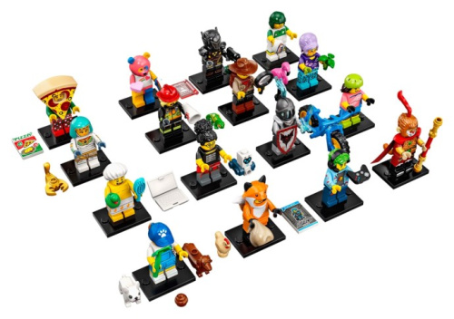 71025-17 LEGO Minifigures - Series 19 - Complete