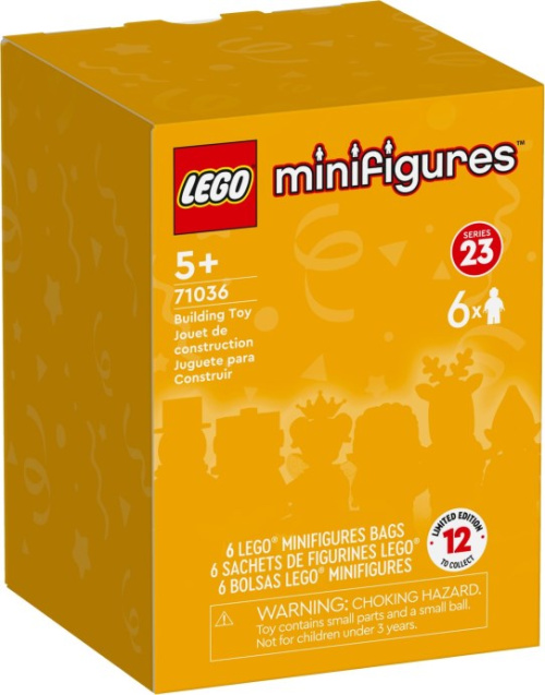 71036-1 LEGO Minifigures - Series 23  Box of 6 random bags