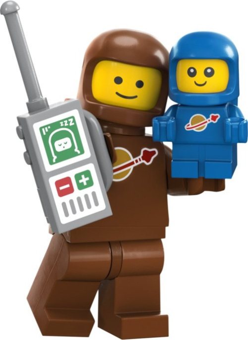 71037-3 Brown Astronaut and Spacebaby