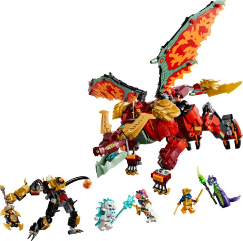 71868-1 Wyldfyre's Transforming Dragon Mech