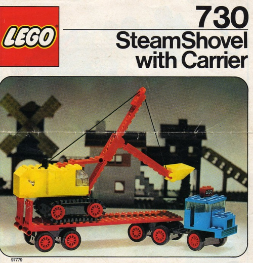 730-1 Steam Shovel with Carrier
