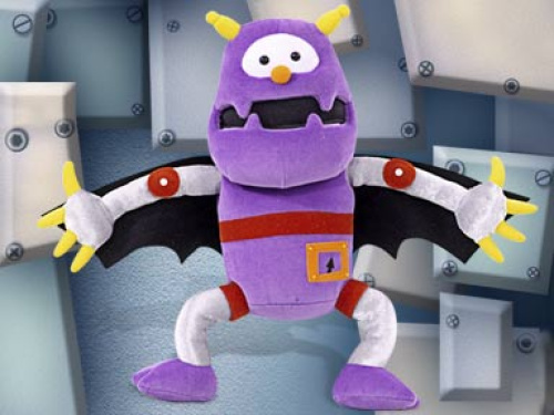 7457-1 Little Robots Scary Plush