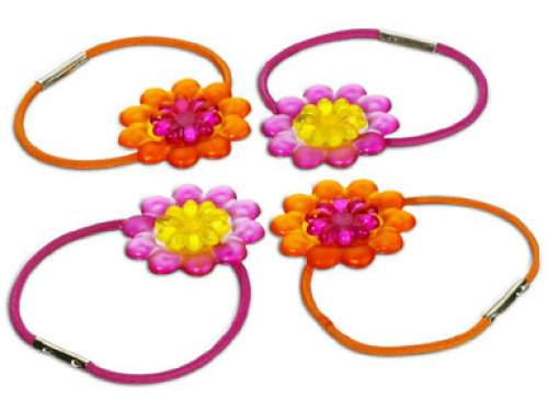 7505-1 Flowered Hair Bands