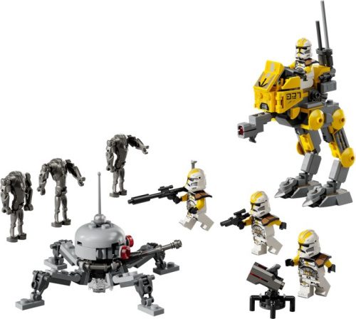 75431-1 327th Star Corps Clone Troopers Battle Pack