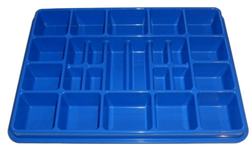 758-1 Storage Tray Blue