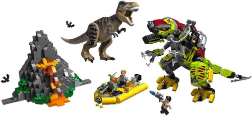 75938-1 T. rex vs Dino-Mech Battle