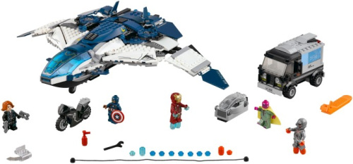76032-1 The Avengers Quinjet City Chase