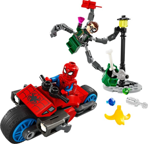 76275-1 Motorcycle Chase: Spider-Man vs. Doc Ock