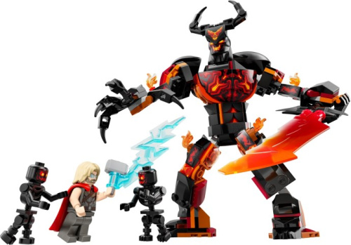 76289-1 Thor vs. Surtur Construction Figure