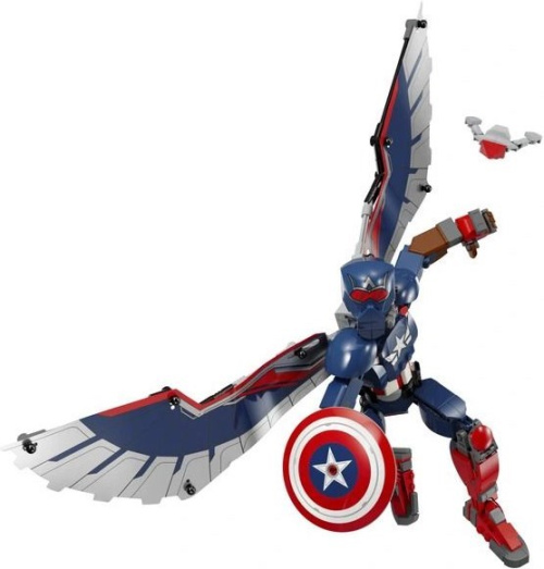 76296-1 New Captain America Construction Figure