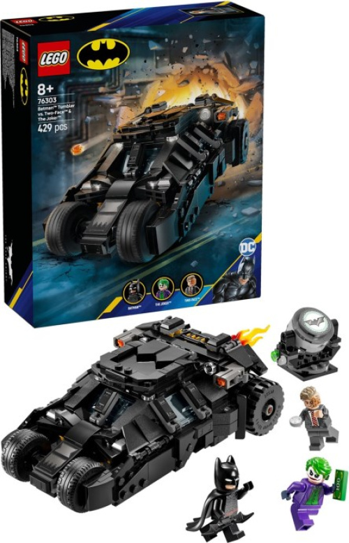 76303-1 Batman Tumbler vs. Two-Face & The Joker