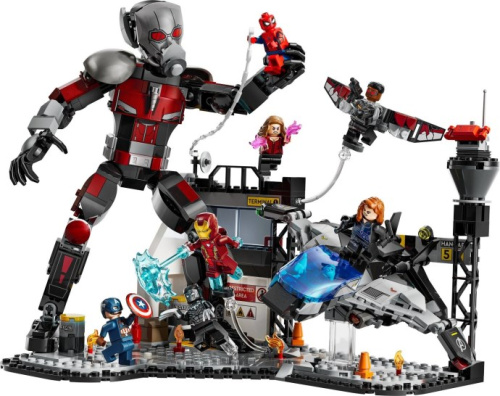 76314-1 Captain America: Civil War Battle