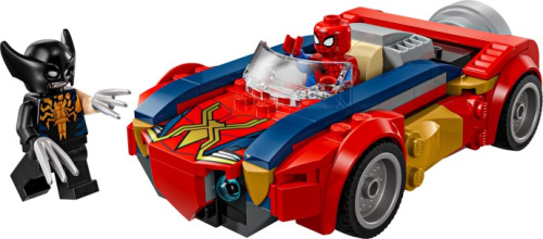 76336-1 Spider-Man Car vs. Venomized Wolverine