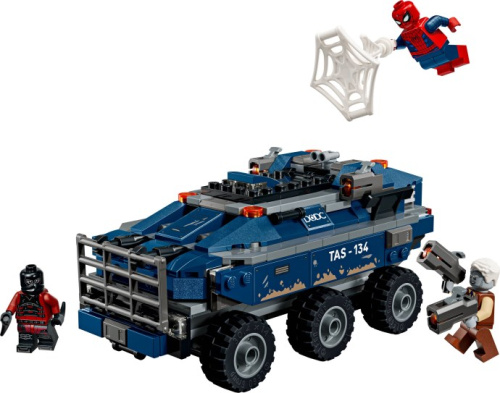 76349-1 Spider-Man Prison Transport Chase