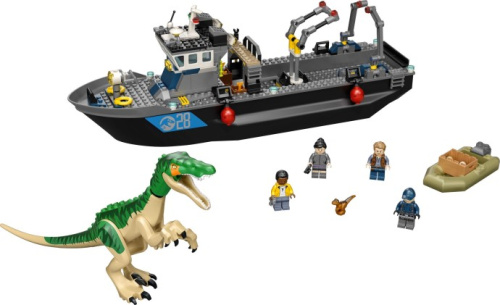 76942-1 Baryonyx Dinosaur Boat Escape
