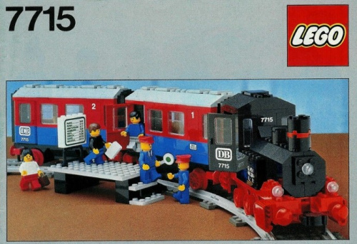 7715-1 Push-Along Passenger Steam Train