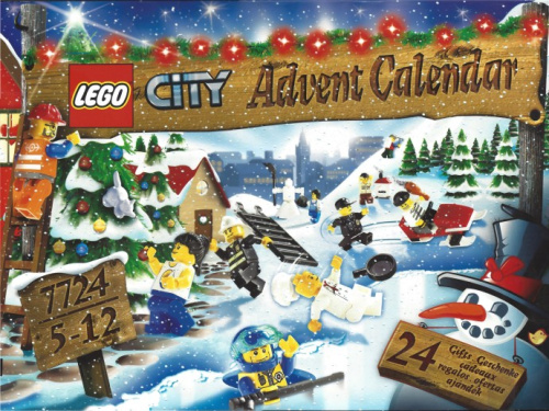 7724-1 City Advent Calendar