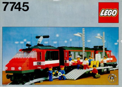 7745-1 High-Speed City Express Passenger Train Set