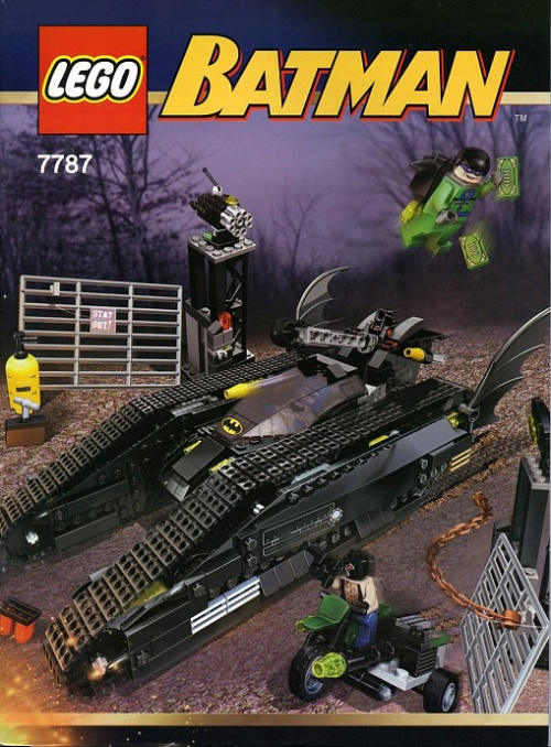 7787-1 The Bat-Tank: The Riddler and Bane's Hideout